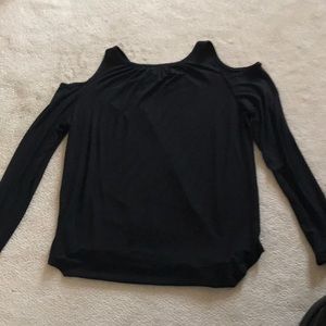 Cold shoulder long sleeve